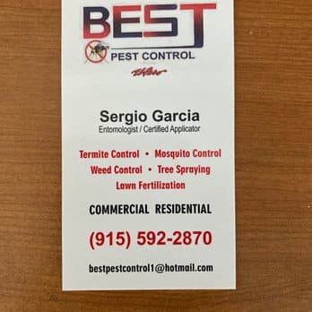 Best Pest Control Service El Paso Texas Best Pest Control Service El Paso Texas