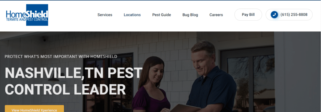 Best Pest Control Service Nashville Davidson Tennessee