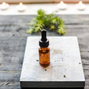 Photo Peppermint oil